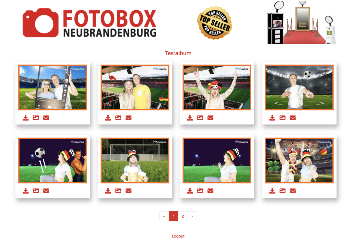 Fotobox NB Online Galerie | Unvergessliche Eventfotos